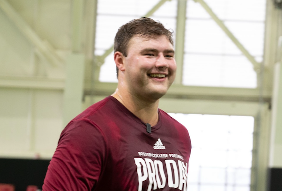Boston College OT Ozzy Trapilo