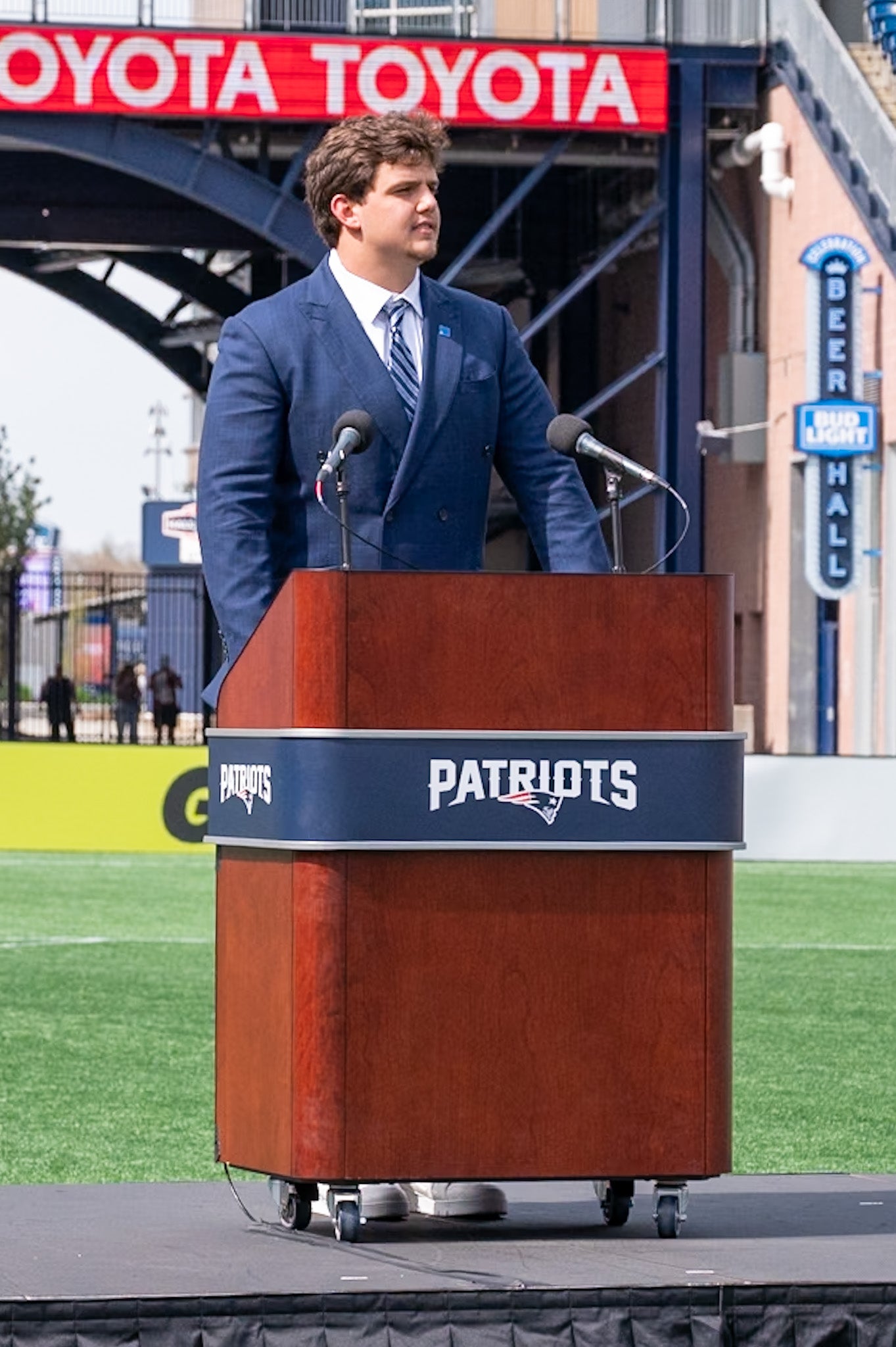 Patriots OT Will Campbell