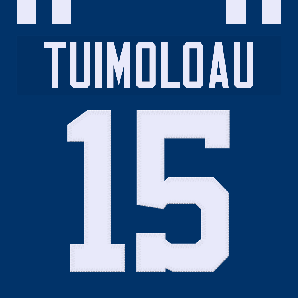 Mock Colts JT Tuimoloau Jersey #15