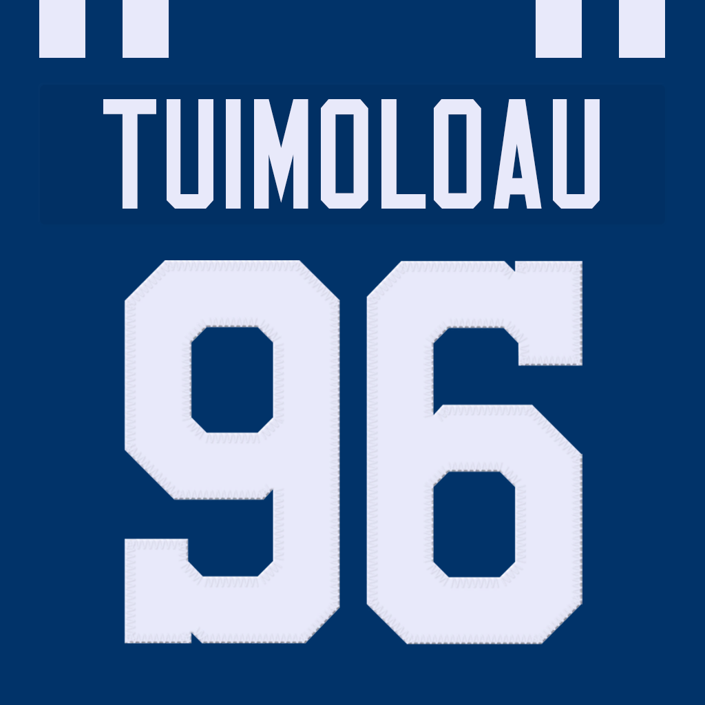 Mock Colts JT Tuimoloau Jersey #96