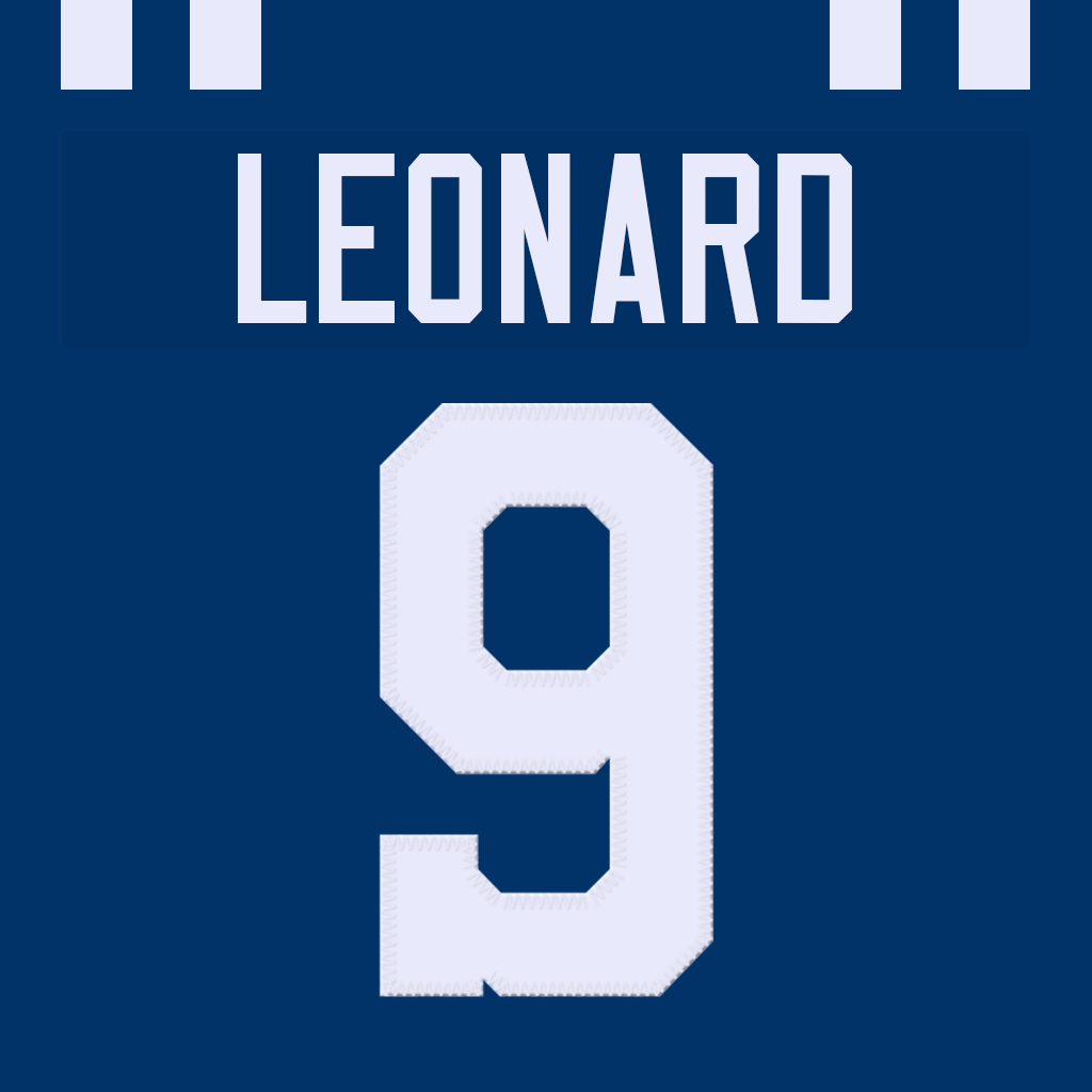 Mock Colts Riley Leonard Jersey #9