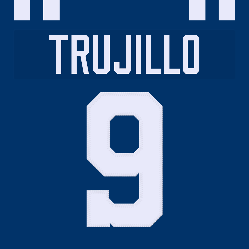 Mock Colts Maddux Truijillo Jersey #9