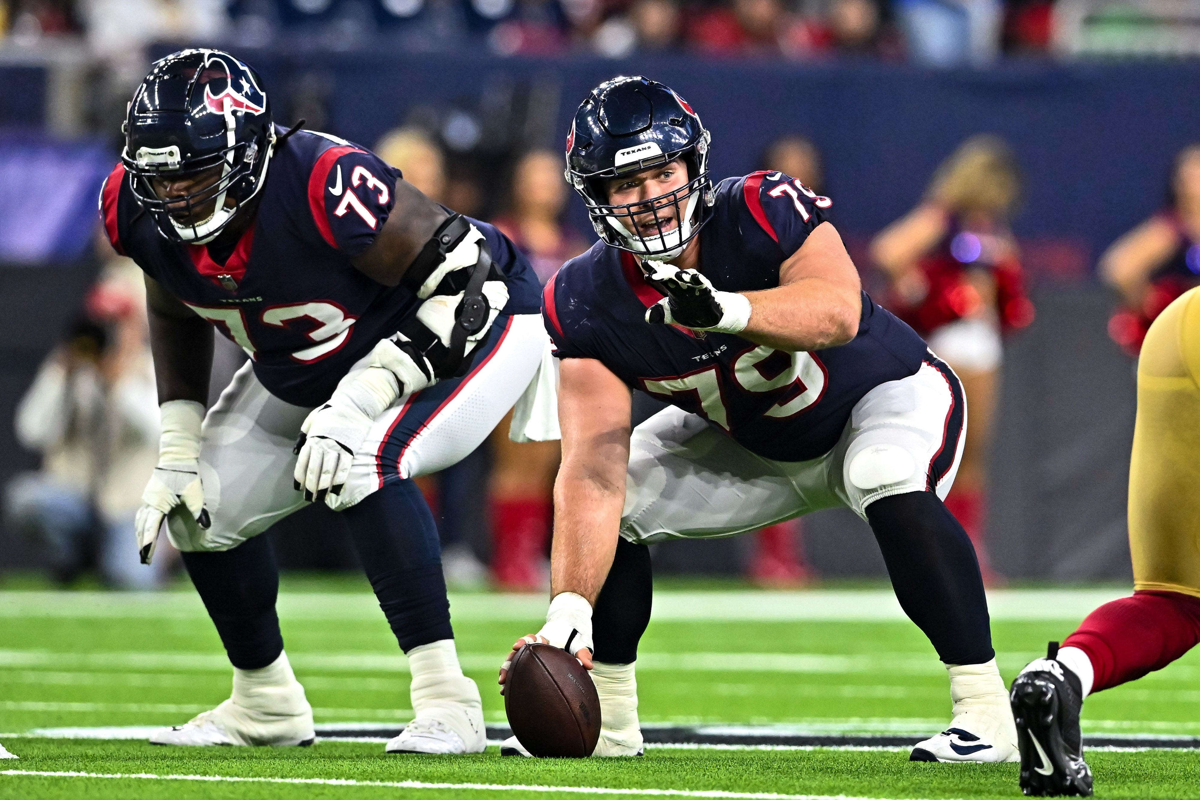 Former Texans C Jimmy Morrissey