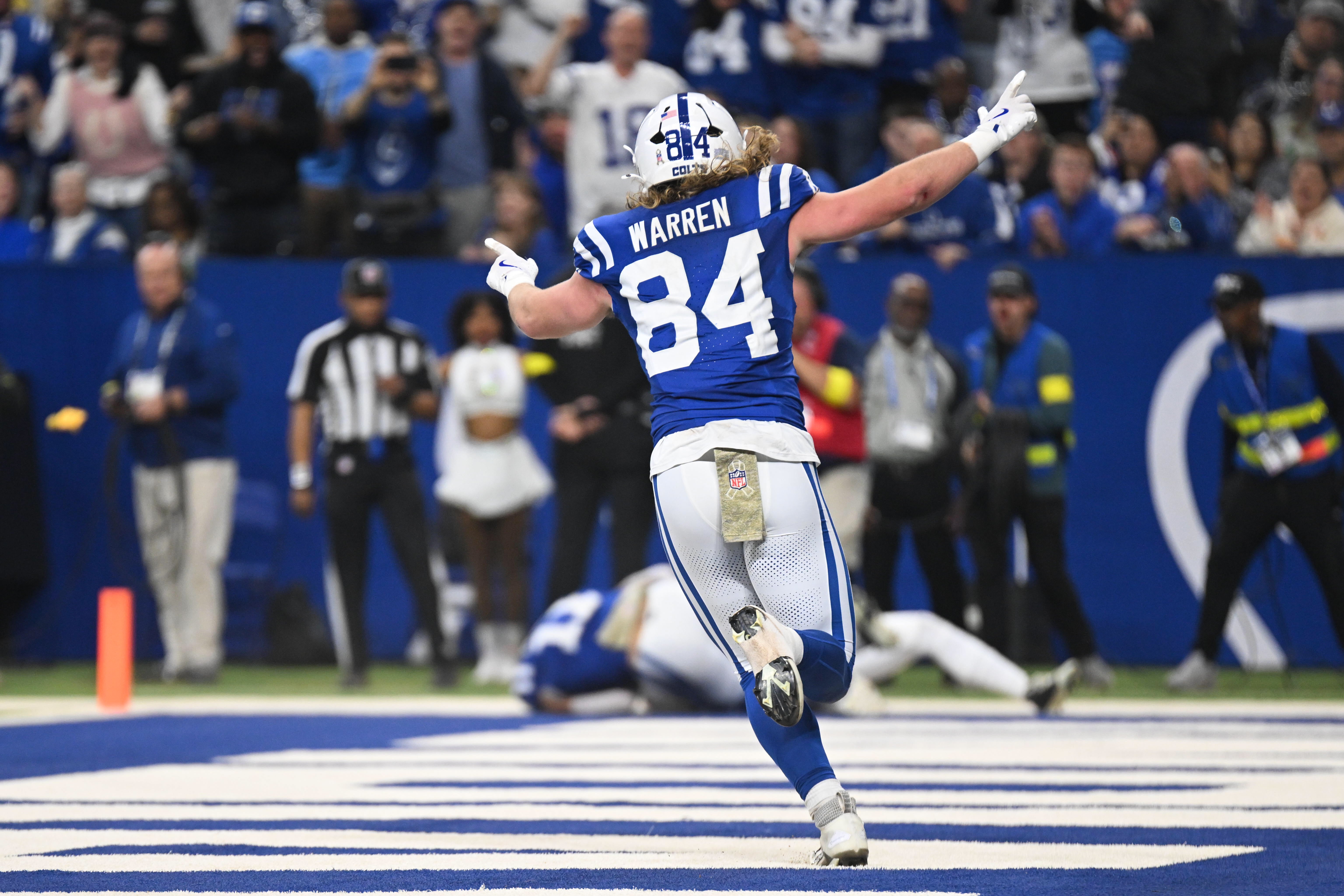 Colts TE Tyler Warren