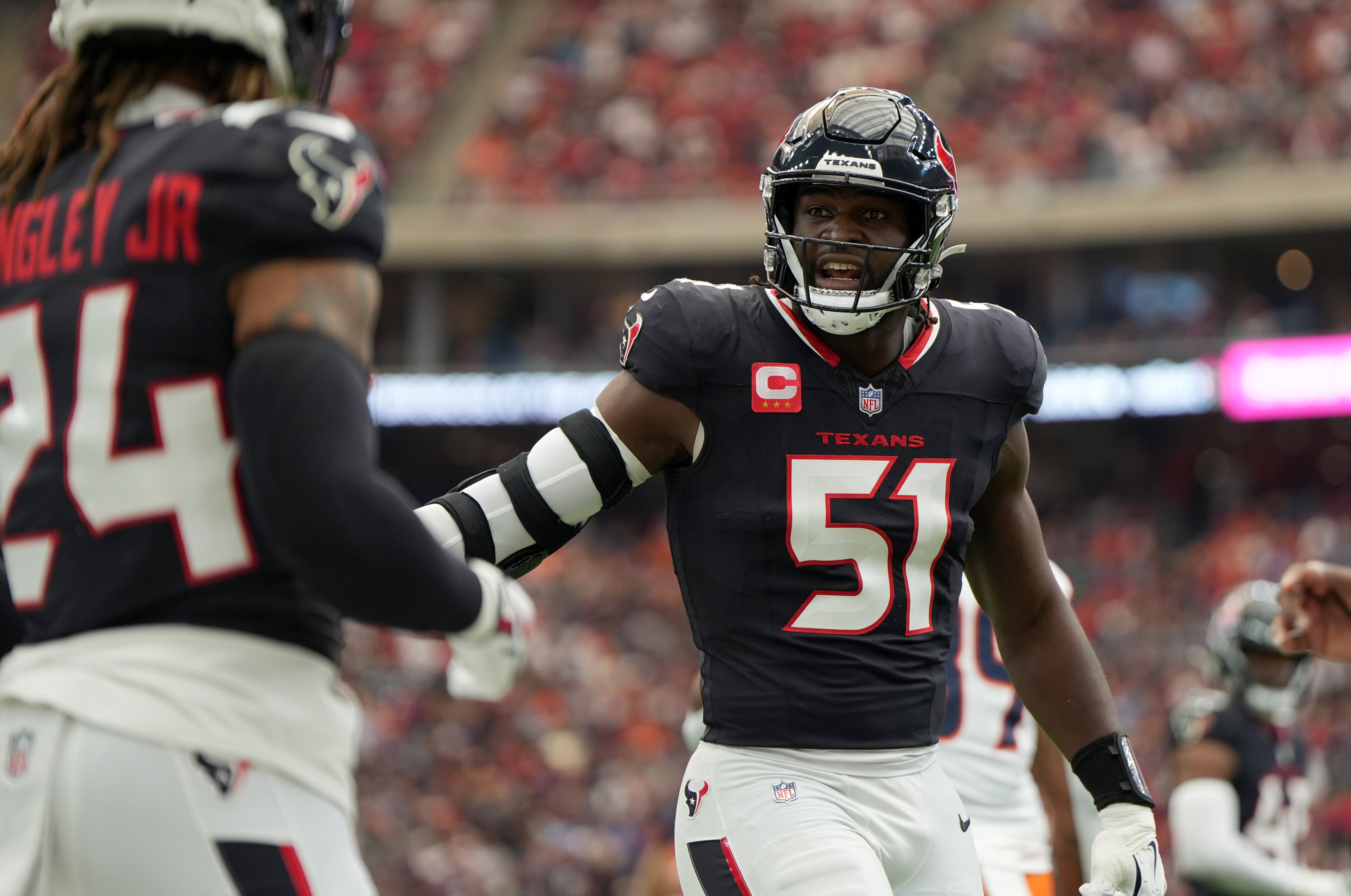 Texans edge rusher Will Anderson Jr.