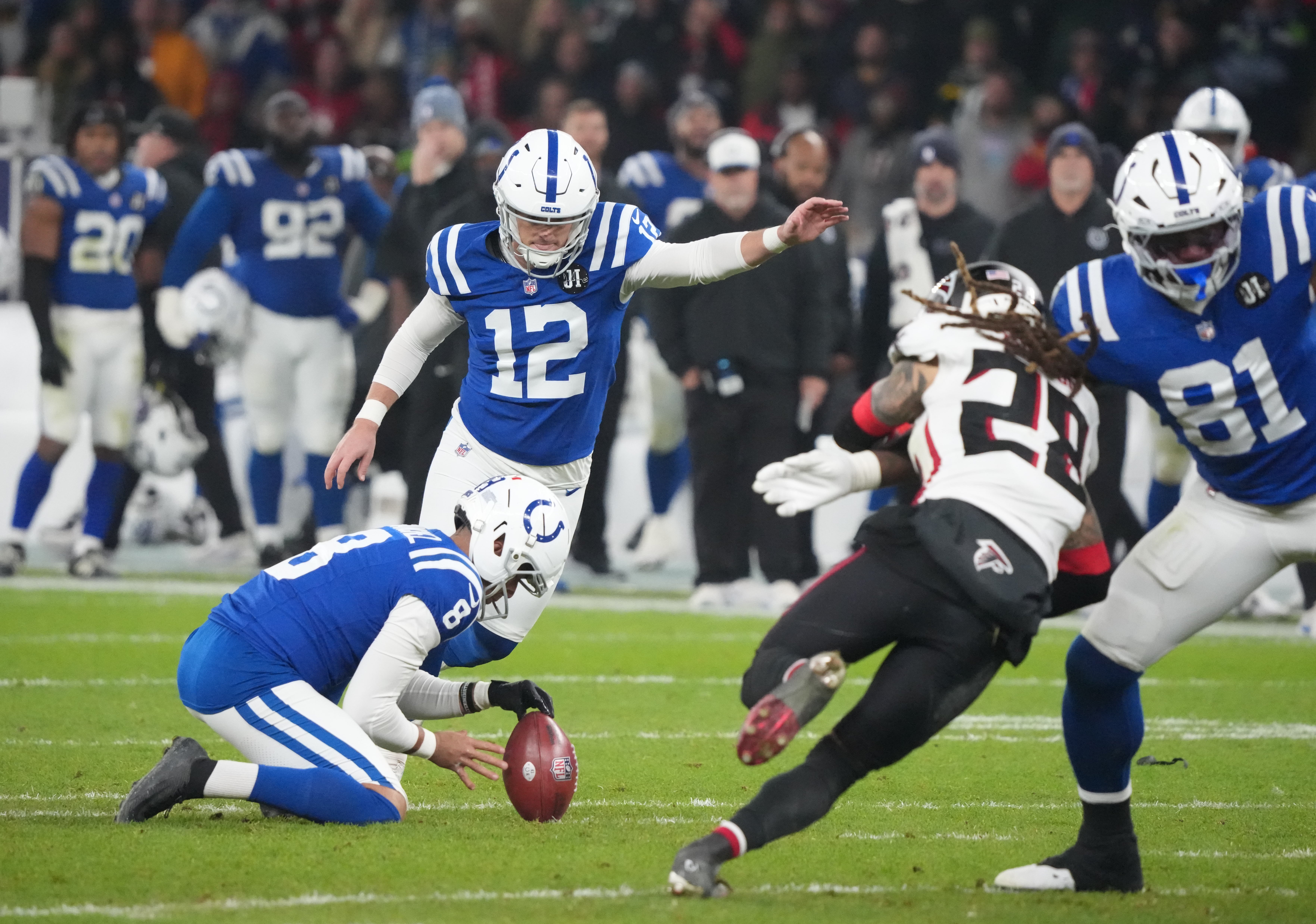 Colts kicker Michael Badgley