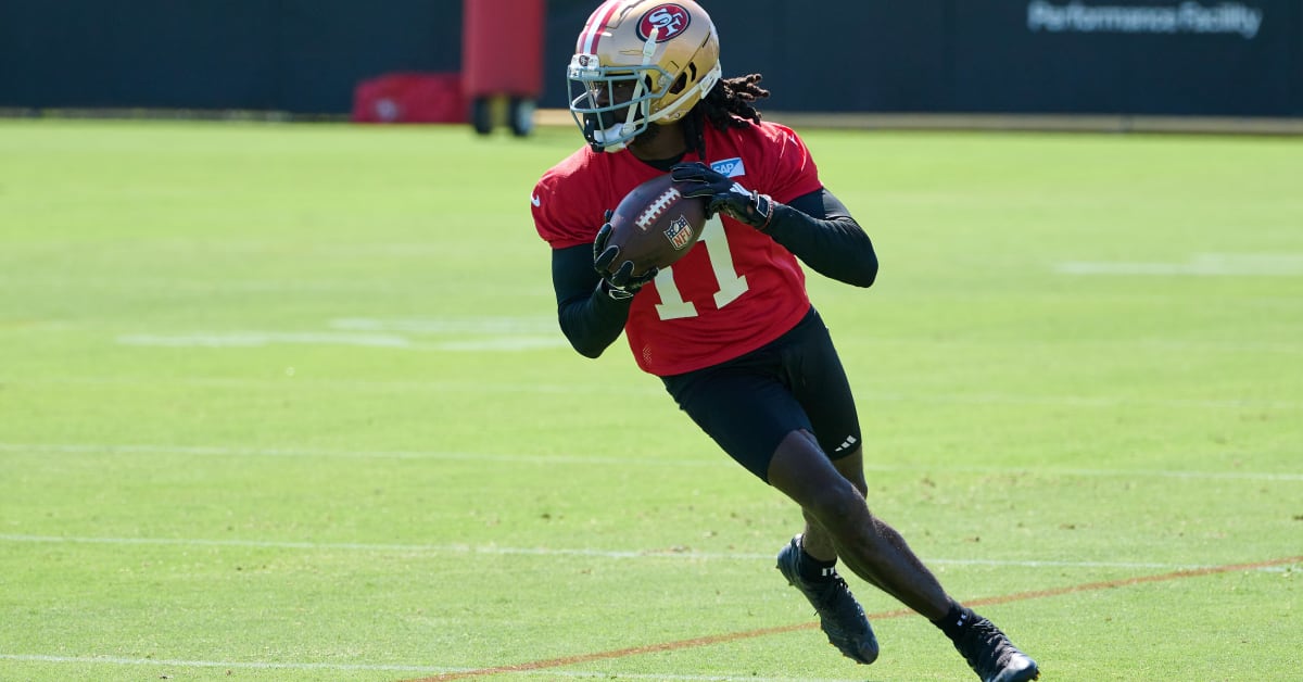 49ers' go-to target at camp is high-flying, football-obsessed Brandon Aiyuk