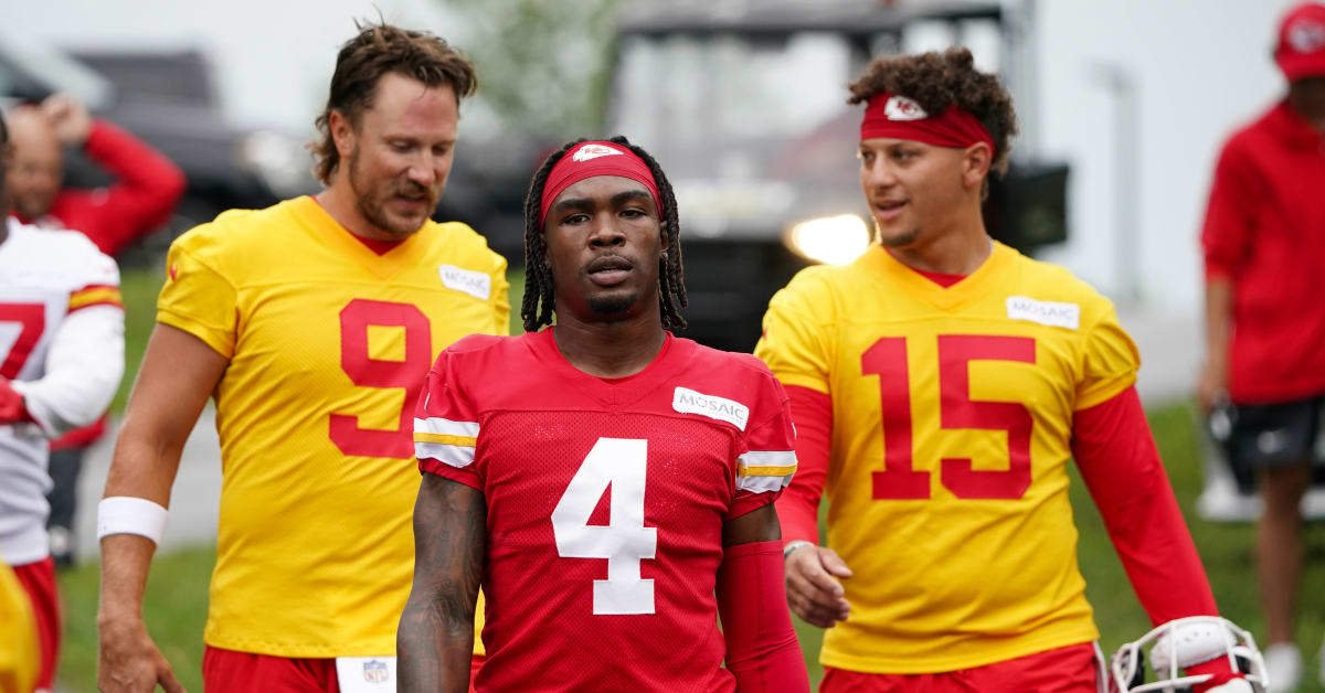 Kansas City Chiefs defensive end Truman Jones during training camp