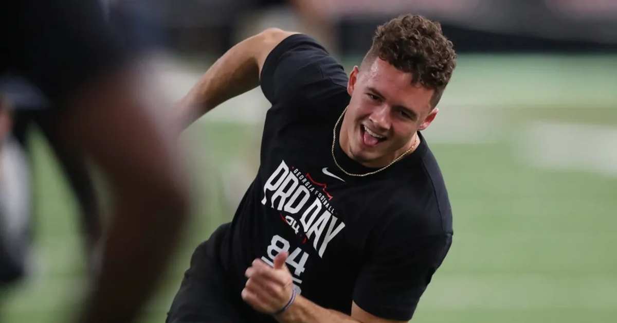 NFLPA Rookie Premiere: Former Georgia WR Ladd McConkey makes debut in ...