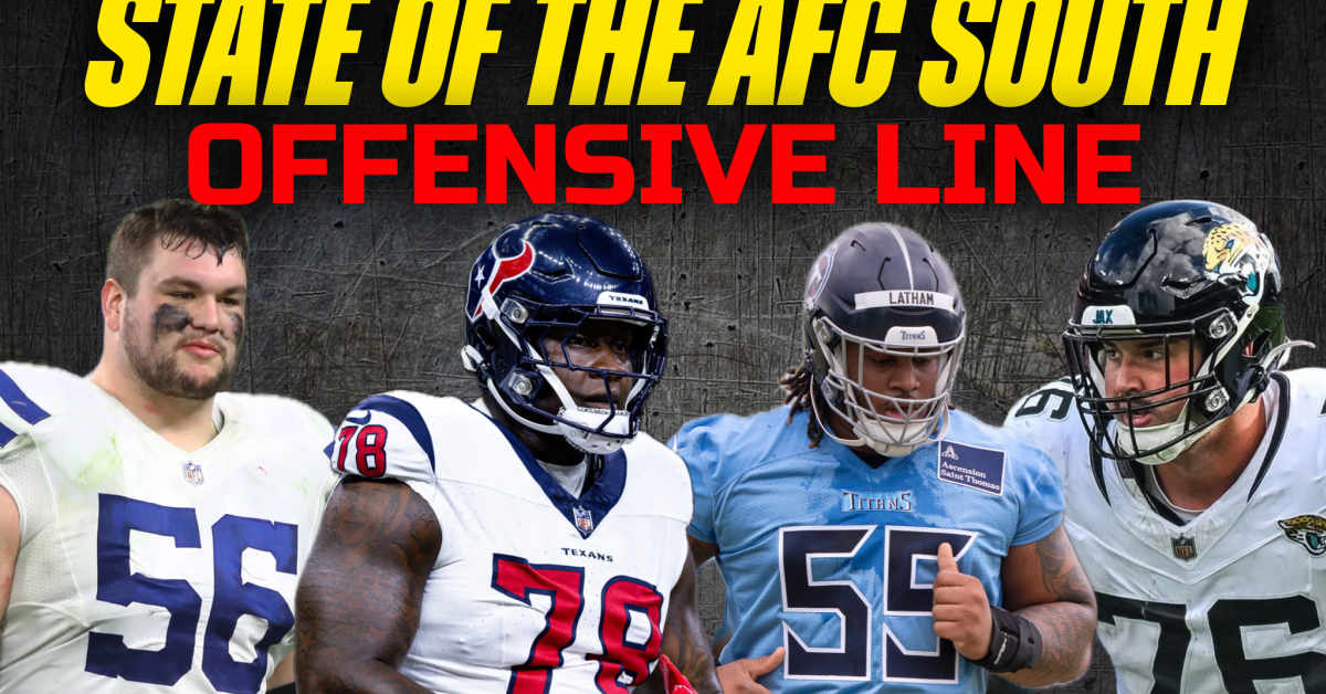 State Of The Afc South: Ranking Each Offensive Line And Top 5 Players 