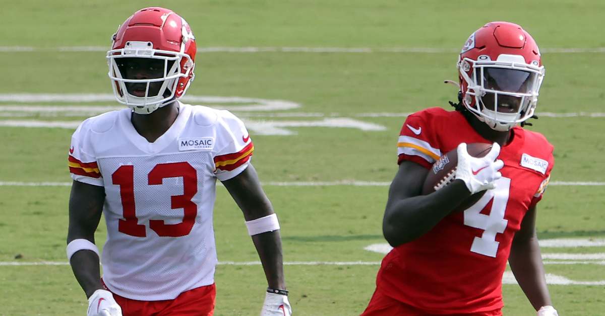 Chiefs' No. 2 cornerback battle intensifies with Nazeeh Johnson cleared to practice