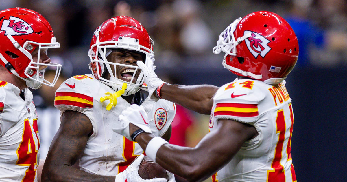 Richie James getting more work with Chiefs' first-team offense after  injuries to WRs, preseason flashes