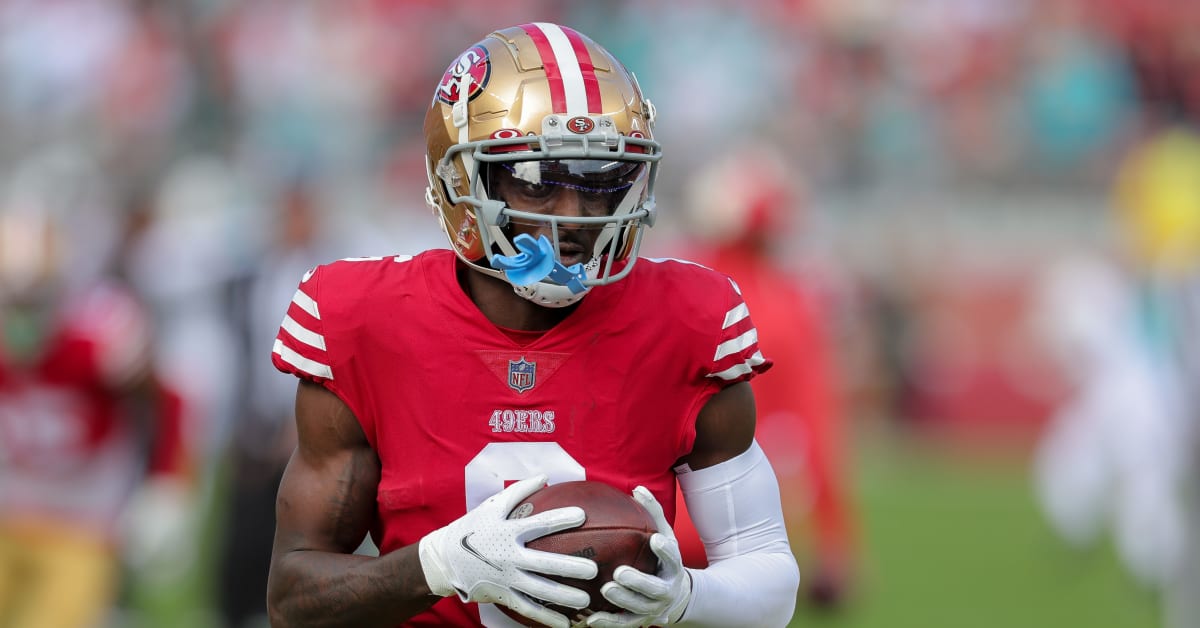 SANTA CLARA, CA - DECEMBER 24: San Francisco 49ers wide receiver Danny Gray  (6) warming up before