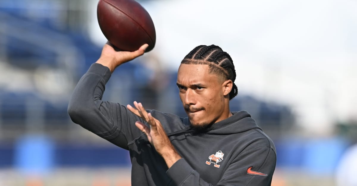 Browns Waive QB Kellen Mond & DE Charles Wiley