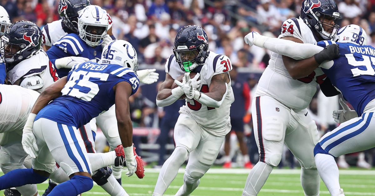 Indianapolis Colts vs Houston Texans: Injury designations in Week 2