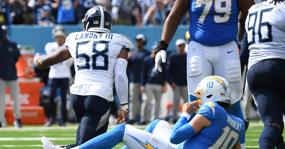 Titans' Landry returns — for real — with game-changing play in win over  Chargers, Football