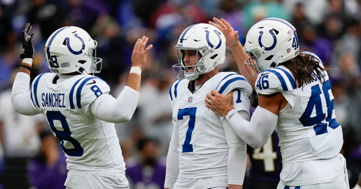 Matt Gay kicks 4 FGs over 50 yards, including OT winner, as Colts beat  Ravens 22-19, Colts