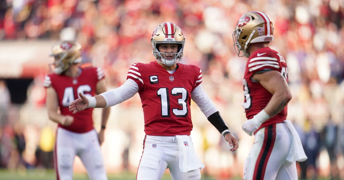 Brock Purdy on 49ers' 10-game win streak: 'We haven't played to full  potential'