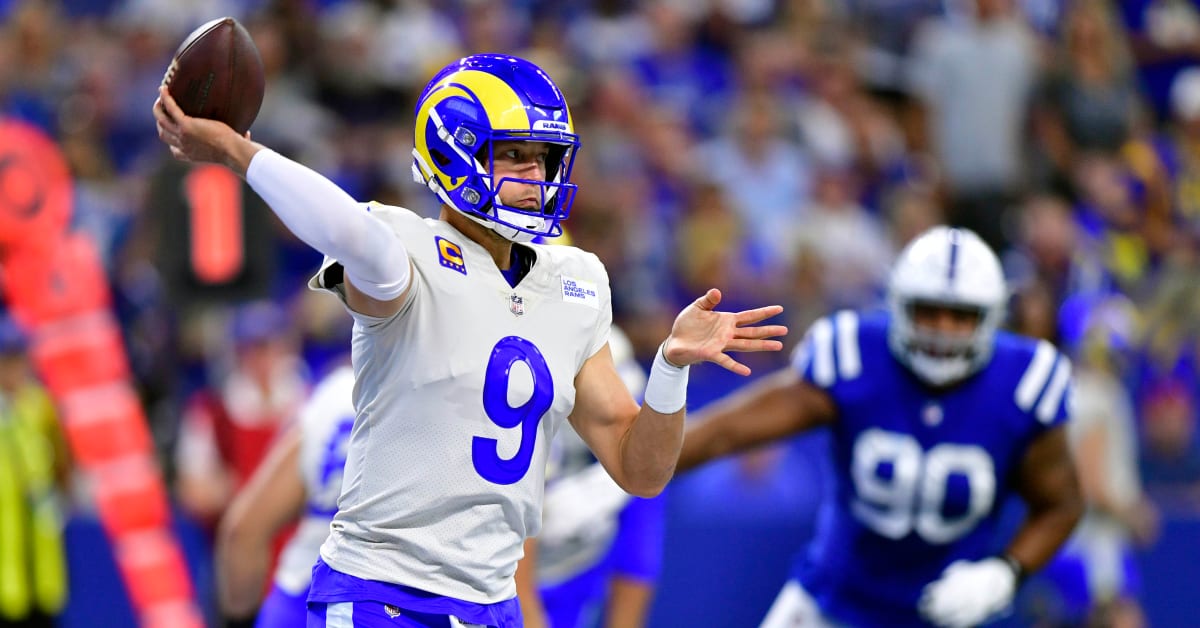 Los Angeles Rams at Indianapolis Colts (Week 4) kicks off at 1:00 p.m. ET  this Sunday and is available to watch on FOX