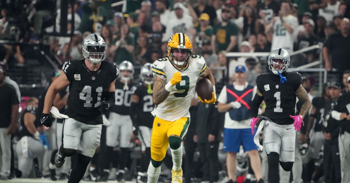 Packers offense will miss Christian Watson's speed in Tampa Bay