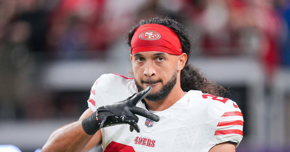 49ers lose safety Talanoa Hufanga to knee injury vs. Buccaneers