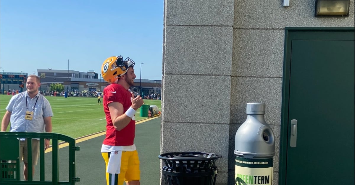 New Packers quarterback Sean Clifford soaking in rookie camp