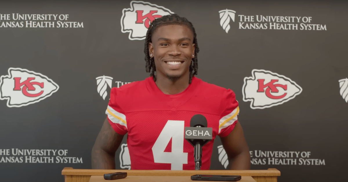 Kansas City Chiefs WR Rashee Rice breaking the mold for rookies under Andy  Reid - A to Z Sports