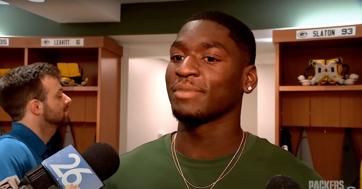 Watch: Packers' Kingsley Enagbare is getting better each week - Acme  Packing Company