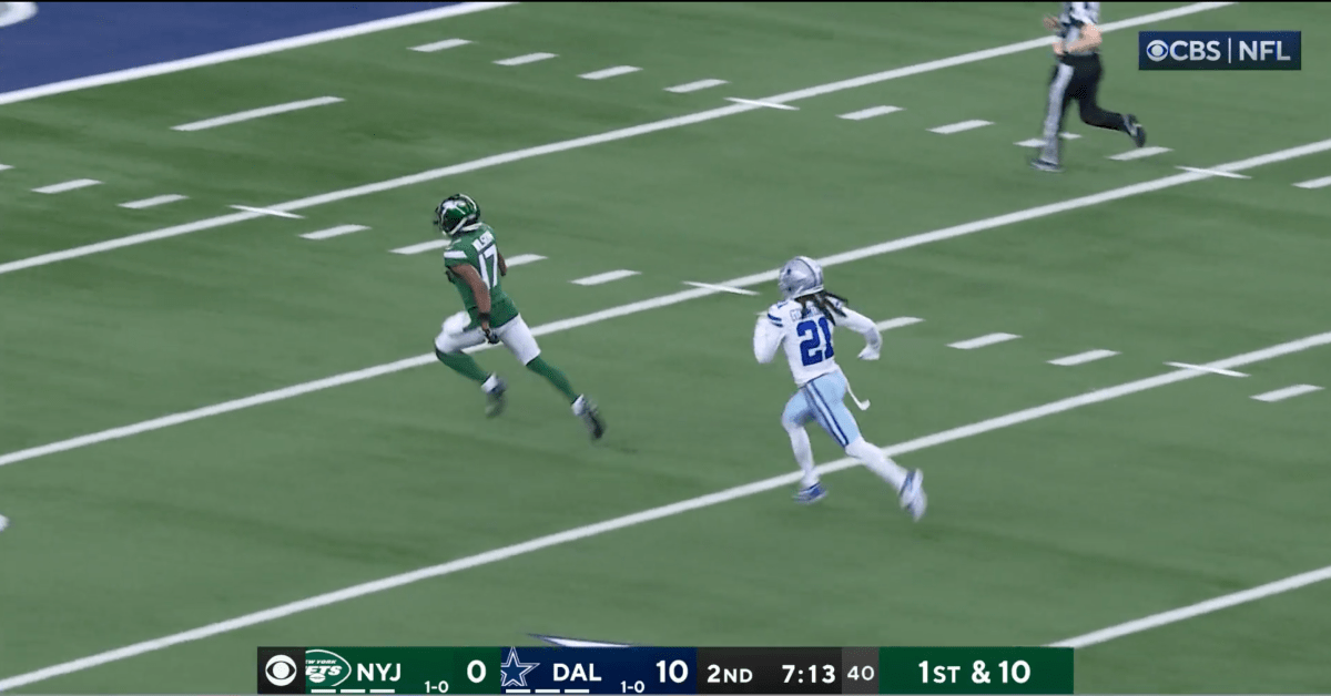 Highlight  Zach Wilson Delivers a Strike to Garrett Wilson for a 68-Yard TD