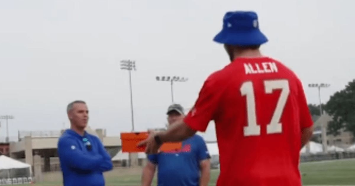 josh allen bills bucket hat