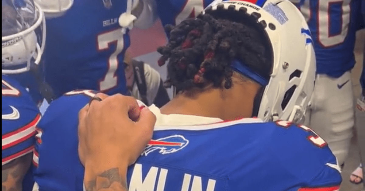 In Jesus Name': Damar Hamlin Returns to Field for Buffalo Bills