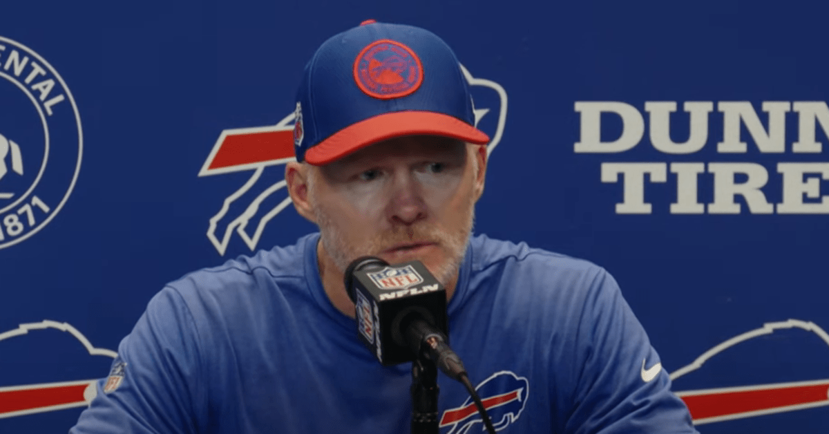 Sean McDermott gives Josh Allen update; ESPN reporter urges Bills Mafia not  to panic yet 