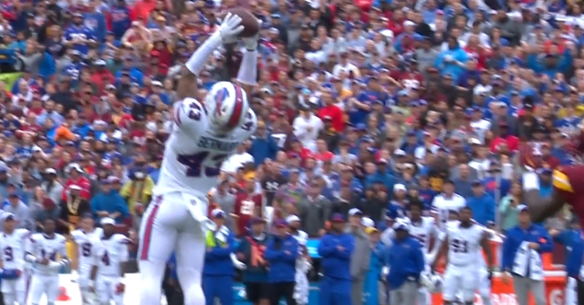 Bills' Terrel Bernard makes history with amazing game vs. Commanders