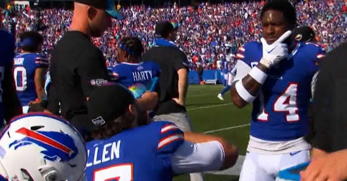 Bills' Josh Allen and Stefon Diggs troll the Dolphins in viral