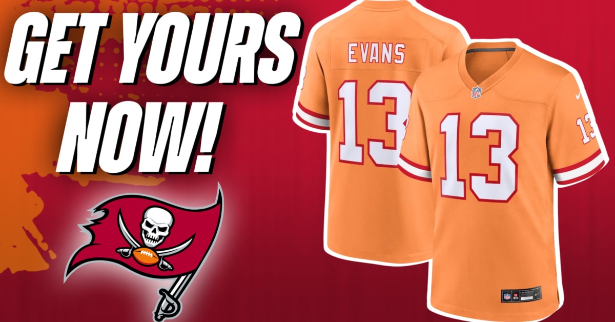 Buccaneers sales orange jersey