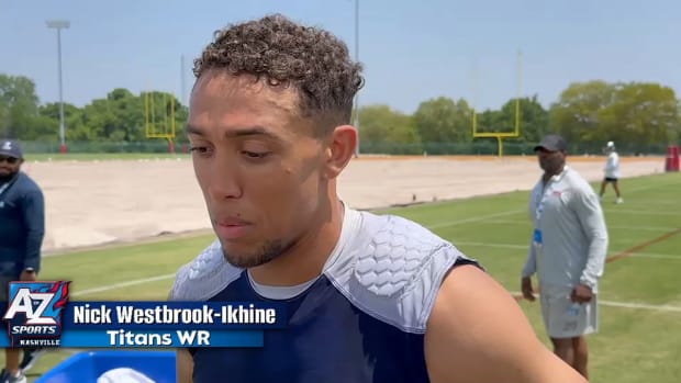 After Making Strides in 2021, Titans WR Nick Westbrook-Ikhine Working to Be  Even Better in 2022