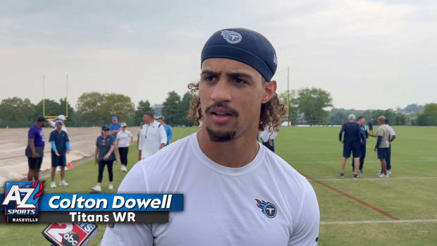 Colton Dowell's ideal role for Titans in his rookie year - A to Z