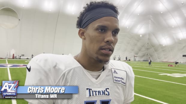 Titans Rookie WR Kyle Philips Talks About Building Relationships