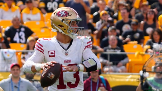 49ers, Purdy Overcome Another Slow Start to Pull Away From Giants