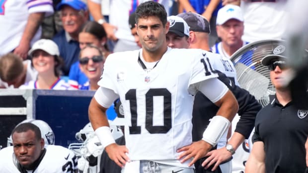 Jarrett Stidham injury update: Raiders QB dealing with elbow