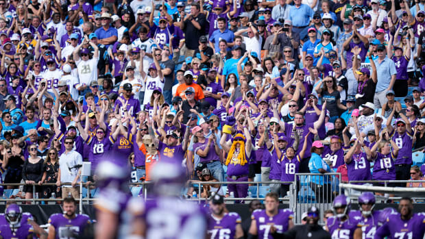 Vikings at Panthers Inactives for Week 4 of 2023