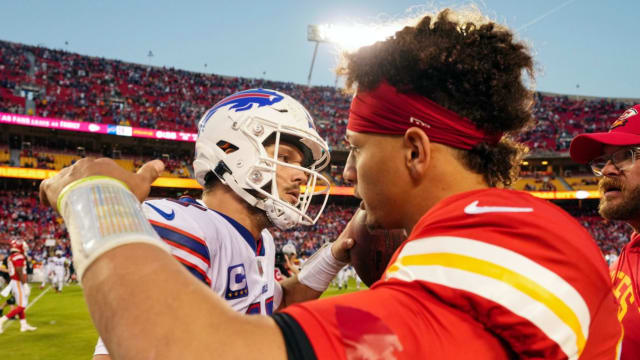 Josh Allen calls out Patrick Mahomes in now-viral clip - A to Z Sports