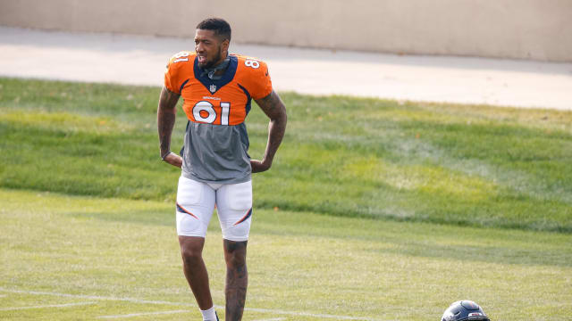 Broncos in familiar spot at wide receiver after Tim Patrick goes down, KJ  Hamler waived – Estes Park Trail-Gazette