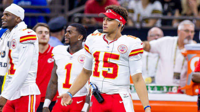 Chiefs QB Patrick Mahomes reveals why he was so passionate on the sideline  vs. Saints - A to Z Sports