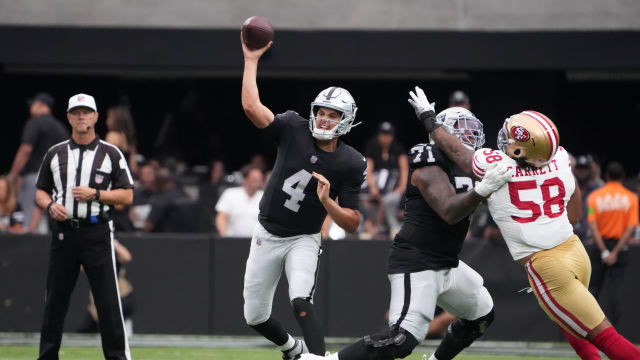 Raiders preseason: Winners and losers against 49ers - Silver And Black Pride