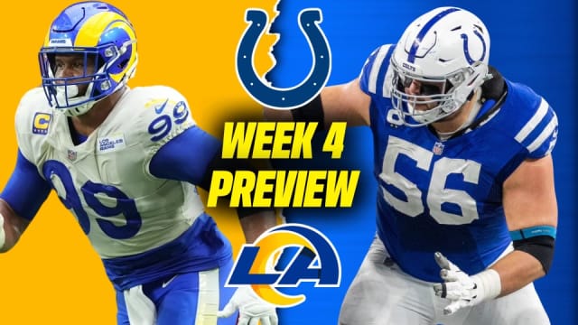 What channel is the Colts game today (10/1/23)? FREE LIVE STREAM, Time, TV,  Channel for NFL Week 4 vs. Rams 