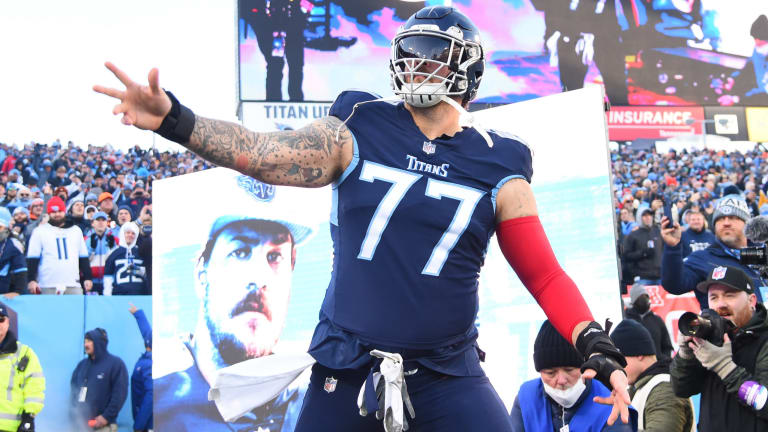 Titans: Taylor Lewan witnesses a life-changing moment during college playoff  game - A to Z Sports