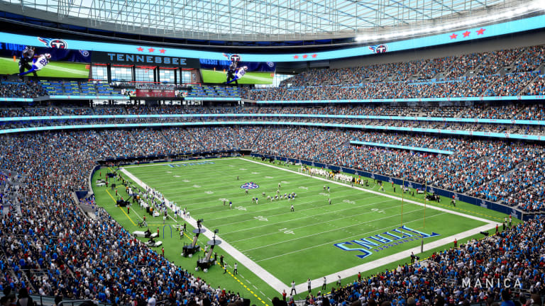 Full details for the new Titans Stadium - A to Z Sports