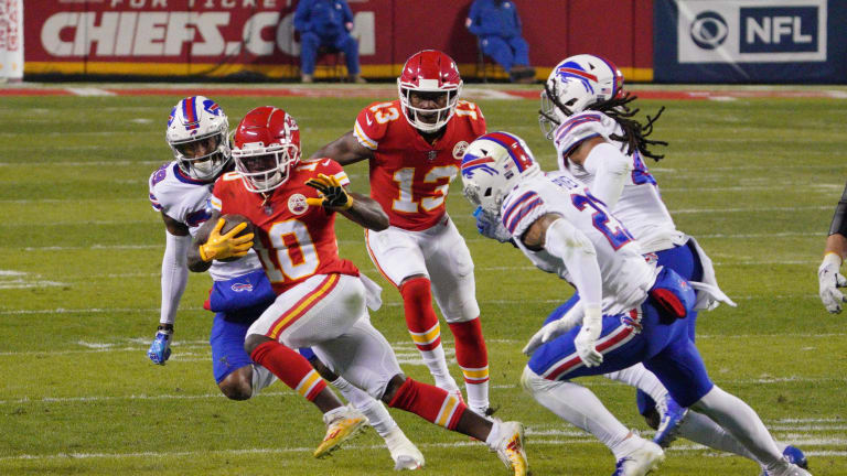 Tyreek Hill, Chiefs too Much For Buffalo Bills in AFC Championship - A to Z  Sports