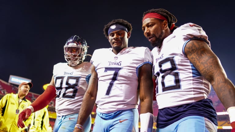 The Titans are feeling the effects of a hard fought game in Kansas